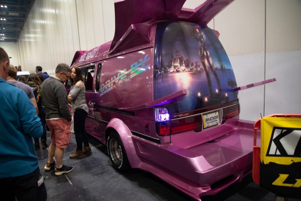 Toyota Hiace from Bosozoku culture in London Motor Show